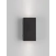 NovaLuce ELIO kültéri fali lámpa fém, üveg, antracit, LED, 6W, 429lm, 3000K, IP65 - NL-9971470