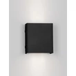 NovaLuce ELIO kültéri fali lámpa fém, üveg, antracit, LED, 12W, 1327lm, 3000K, IP65 - NL-9971473