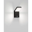 NovaLuce FARGE kültéri fali lámpa mozgásérzékelővel fém, akril, antracit, fehér, LED, 12W, 703lm, 3000K, IP65 - NL-9971476
