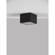 NovaLuce JAX kültéri mennyezet lámpa fém, üveg, antracit, LED, 17W, 1463lm, 3000K, IP54 - NL-9971479
