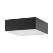 Nowodvorski LID SQUARE mennyezet lámpa műanyag, fekete, fehér, LED, 3000K, 15W, 1200lm - TL-10424