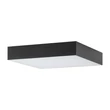 Nowodvorski LID SQUARE mennyezet lámpa műanyag, fekete, fehér, LED, 3000K, 35W, 2700lm - TL-10426