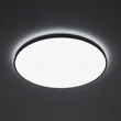 Nowodvorski AGNES ROUND fürdőszobai mennyezet lámpa fém, műanyag, fekete, fehér, LED, 64W, 4000K, 5900Lm, IP44 - 10976