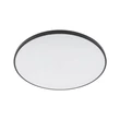 Nowodvorski AGNES ROUND fürdőszobai mennyezet lámpa fém, műanyag, fekete, fehér, LED, 64W, 4000K, 5900Lm, IP44 - 10976