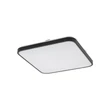Nowodvorski AGNES SQUARE fürdőszobai mennyezet lámpa fém, műanyag, fekete, fehér, LED, 32W, 3000K, 2700Lm, IP44 - 10985