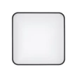 Nowodvorski AGNES SQUARE fürdőszobai mennyezet lámpa fém, műanyag, fekete, fehér, LED, 32W, 3000K, 2700Lm, IP44 - 10985