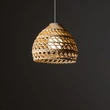 Nowodvorski BOHO függeszték fém, rattan, fehér, natúr, E27 - 11150