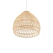 Nowodvorski BOHO függeszték fém, rattan, fehér, natúr, E27 - 11151