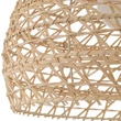 Nowodvorski BOHO függeszték fém, rattan, fehér, natúr, E27 - 11151