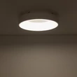 Nowodvorski NIKKI ROUND mennyezet lámpa fém, műanyag, fehér, LED, 32W, 3000K, 2700Lm - 11200