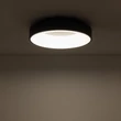 Nowodvorski NIKKI ROUND mennyezet lámpa fém, műanyag, fehér,fekete, LED, 32W, 3000K, 2600Lm - 11206