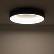 Nowodvorski NIKKI ROUND mennyezet lámpa fém, műanyag, fehér,fekete, LED, 48W, 3000K, 4000Lm - 11207