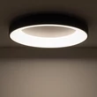 Nowodvorski NIKKI ROUND mennyezet lámpa fém, műanyag, fehér,fekete, LED, 60W, 3000K, 5200Lm - 11208