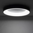 Nowodvorski NIKKI ROUND mennyezet lámpa fém, műanyag, fehér,fekete, LED, 60W, 4000K, 5400Lm - 11212