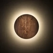 Nowodvorski RING TIMBER fali lámpa fém, fa, barna, LED, 7W, 3000K, 60Lm - 11288