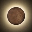 Nowodvorski RING TIMBER fali lámpa fém, fa, barna, LED, 10W, 3000K, 130Lm - 11290