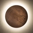 Nowodvorski RING TIMBER fali lámpa fém, fa, barna, LED, 13W, 3000K, 160Lm - 11291