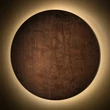 Nowodvorski RING TIMBER fali lámpa fém, fa, barna, LED, 16W, 3000K, 290Lm - 11292