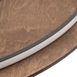 Nowodvorski RING TIMBER fali lámpa fém, fa, barna, LED, 16W, 3000K, 290Lm - 11292