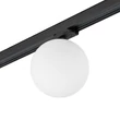 Nowodvorski SNOWBALL lámpafej 3 fázisú sínrendszerhez fém, üveg, műanyag, fekete, fehér, G9 - 11296