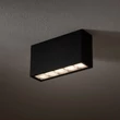 Nowodvorski PIX kültéri mennyezet lámpa fém, üveg, fekete, LED, 10W, 3000K, 500Lm, IP54 - 11367