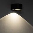 Nowodvorski NEL kültéri fali lámpa fém, üveg, fekete, LED, 5W, 3000K, 500Lm, IP54 - 11368