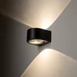 Nowodvorski NEL kültéri fali lámpa fém, üveg, fekete, LED, 10W, 3000K, 880Lm, IP54 - 11370