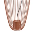 Nowodvorski PUMPKIN függeszték fém, téglaszín, GU10 - 11496