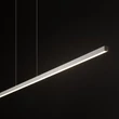 Nowodvorski BAR függeszték fém, műanyag, fehér, LED, 32W, 3000K, 2000Lm - 11581
