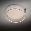 Nowodvorski CIRCOLO mennyezet lámpa fém, műanyag, fehér, LED, 21W, 3000K, 660Lm - 11603