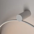 Nowodvorski CIRCOLO mennyezet lámpa fém, műanyag, fehér, LED, 21W, 3000K, 660Lm - 11603