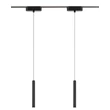 Rabalux LITRACK függesztett lámpa mágneses sínrendszerhez fém, műanyag, fekete, áttetsző, LED, 5W, 220Lm - 70110
