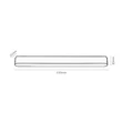 Rabalux LITRACK fényforrás mágneses sínrendszerhez fém, műanyag, fekete, fehér, LED, 16W, 850Lm - 70113