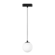 Rabalux LITRACK függesztett lámpa mágneses sínrendszerhez fém, üveg, fekete, fehér, LED, 5W, 360Lm - 70131