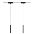 Rabalux LITRACK függesztett lámpa mágneses sínrendszerhez fém, műanyag, fekete, áttetsző, LED, 5W, 220Lm - 70132