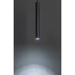 Rabalux LITRACK függesztett lámpa mágneses sínrendszerhez fém, műanyag, fekete, áttetsző, LED, 5W, 220Lm - 70132