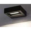 Rabalux Ganges kültéri fali lámpa fém, üveg, fekete, áttetsző, LED, 4000K, 7W, 575lm, IP65 - 7052