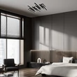 Rabalux SINDRI mennyezet lámpa fém, műanyag, fekete, fehér, LED, 46W, 2500lm, 3000K-4000K - 71049