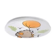 Rabalux HEDGY mennyezeti gyerek lámpa fém, műanyag, fehér, LED, 24W, 3000K, 1320Lm - 71191