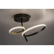 Rabalux EMILION mennyezet lámpa fém, műanyag, fekete, fehér, LED, 24W, 1450lm, 4000K - 71296