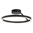 Rabalux ISAURE mennyezet lámpa fém, akril, fekete, fehér, LED, 24W, 1600lm, 3000K-4000K-6500K - 71302