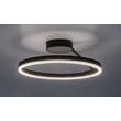 Rabalux ISAURE mennyezet lámpa fém, akril, fekete, fehér, LED, 24W, 1600lm, 3000K-4000K-6500K - 71302
