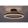 Rabalux ISAURE mennyezet lámpa fém, akril, fekete, fehér, LED, 24W, 1600lm, 3000K-4000K-6500K - 71302
