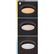 Rabalux MALIN mennyezet lámpa fém, műanyag, fekete, fehér, LED, 24W, 3000-6500K, 1500Lm - 71303