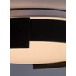 Rabalux LALEH mennyezet lámpa fém, műanyag, fekete, fehér, LED, 24W, 3000-6500K, 1500Lm - 71305