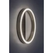 Rabalux THRAC fali lámpa fém, műanyag, alumínium, fehér, LED, 15W, 1000lm, 4000K - 71312