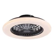 Rabalux DALFON2 mennyezeti ventilátoros lámpa fém, műanyag, fekete, fehér, LED, 48W, 1900lm, 3000K-6500K - 71329