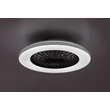 Rabalux DALFON2 mennyezeti ventilátoros lámpa fém, műanyag, fekete, fehér, LED, 48W, 3100lm, 3000K-6500K - 71330