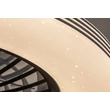 Rabalux DALFON2 mennyezeti ventilátoros lámpa fém, műanyag, fekete, fehér, LED, 48W, 3100lm, 3000K-6500K - 71330
