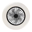 Rabalux DALFON2 mennyezeti ventilátoros lámpa fém, műanyag, fekete, fehér, LED, 48W, 3100lm, 3000K-6500K - 71330